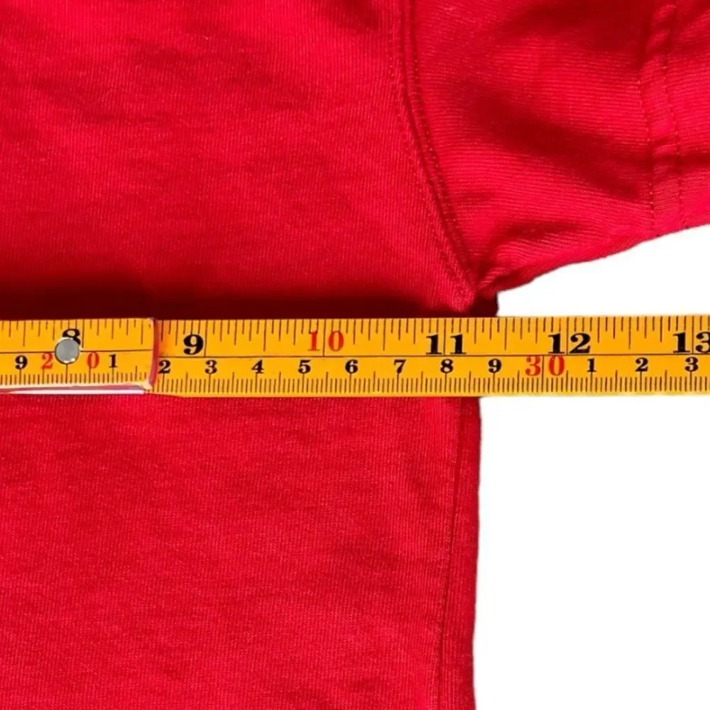 Carter’s Vintage Baby Boys Short Sleeve Red Sneaker Graphic Tee. 6-9 Months.